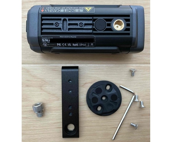 AKY-710LITEのブラケット取付